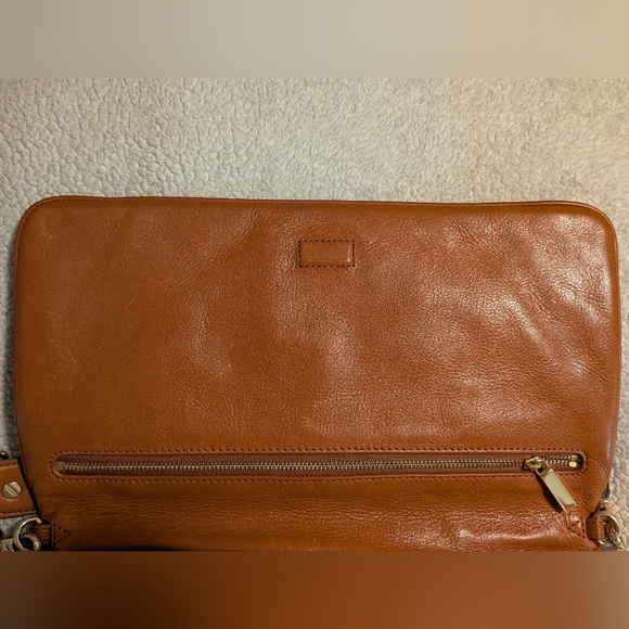 Tory Burch Brown Leather Shoulder Bag In Good Condition Normal Wear On Leather - Picture 6 of 10